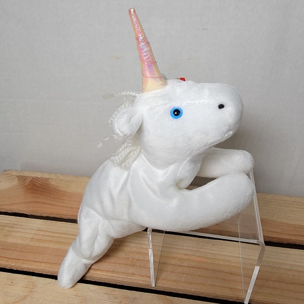 VINTAGE TY Beanie Babies Mystic The Unicorn Plush w/ Tags